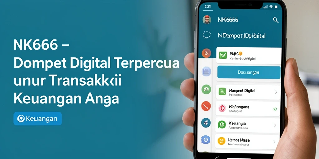 Antarmuka aplikasi NK666 yang sederhana dan fungsional.