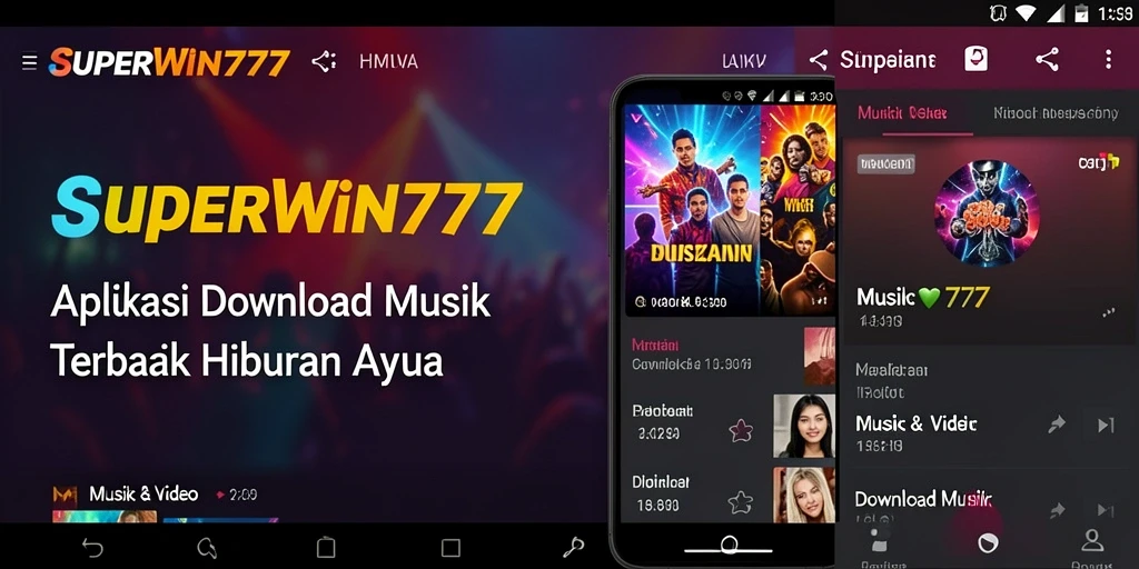 Antarmuka SUPERWIN777 untuk Download Musik yang user-friendly.