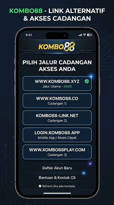 Tampilan link alternatif kombo88
